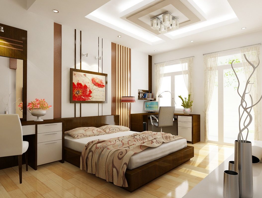 Thiết kế nội thất phòng ngủ theo phong thuỷ với màu sắc hợp mệnh, dễ chịu