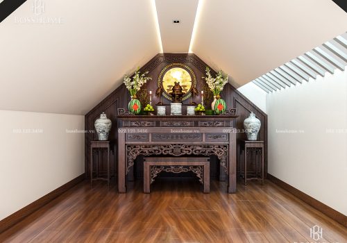 Mẫu phòng thờ trên sân thượng BPT79