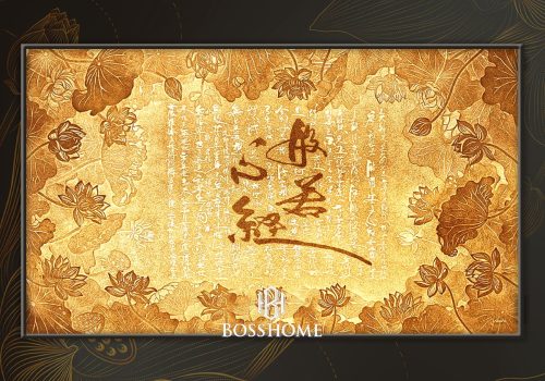 Tranh trúc chỉ bát nhã tâm kinh BTTC-010