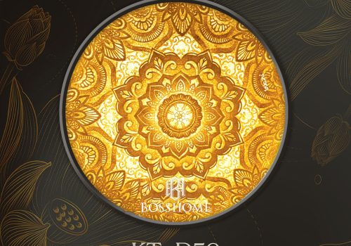 Tranh trúc chỉ mandala phòng thờ tâm linh BTTC-107