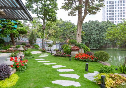 Sân Vườn Biệt Thự Vinhomes Riverside