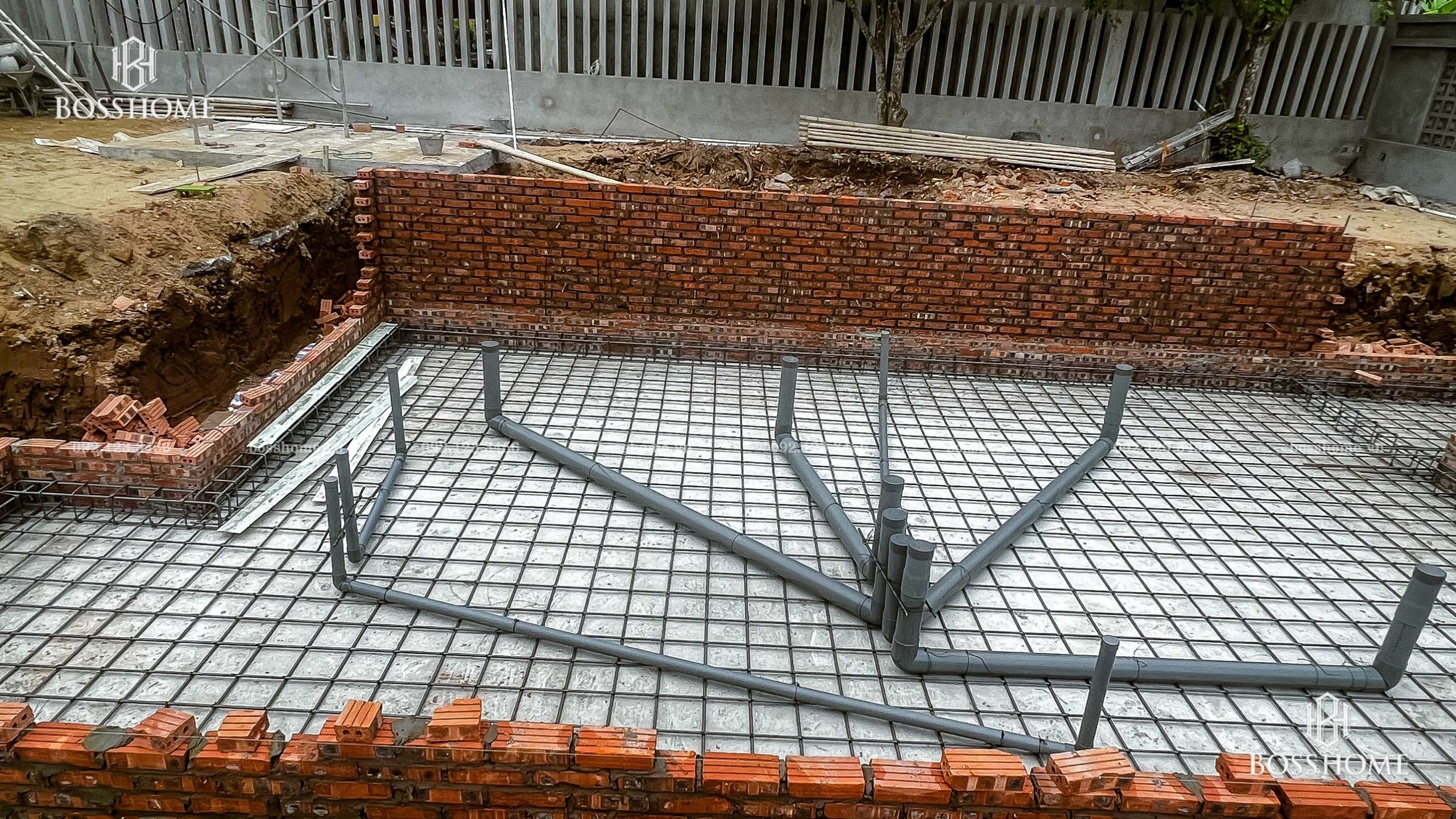 Dự án cảnh quan đang thi công tại Bắc Giang (2)