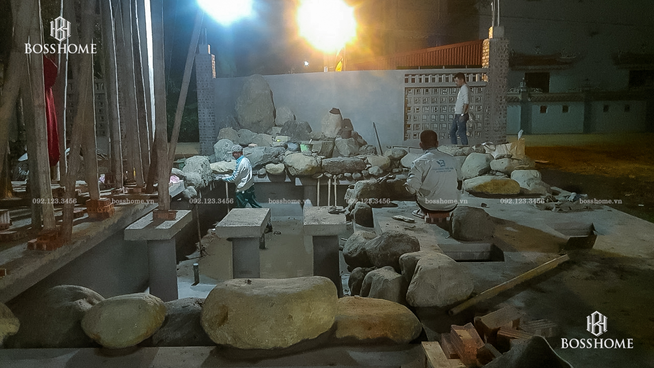 Dự án cảnh quan đang thi công tại Bắc Giang+ (4)