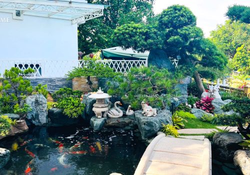 Dự án hồ cá Koi Hoa Sữa 4-14 Vinhomes Riverside | Bosshome Landscape